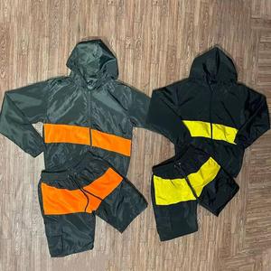 Ensemble coupe-vent décontracté pour homme avec logo personnalisé, deux pièces, polyester, survêtement pour homme - Product Image 5
