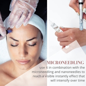 DM.CELL Hyaluronic Acid Vitamin C Anti-Aging Nourishing Moisturizing Liquid <b>Face</b> Serum Ampoule Korean Cosmetic K-Beauty - Product Image 4