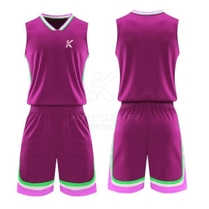 Uniforme de basket-ball sans manches en polyester respirant, design personnalisé, coupe ajustée pour hommes, vente en gros - Product Image 5