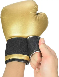 Gants de boxe, gants de boxe en mousse pour l'entraînement au thaïlandais, en cuir de vachette, adaptés aux garçons, cuir de haute qualité - Product Image 5