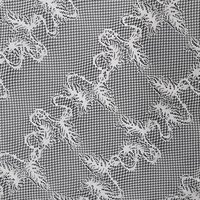 Tissu en dentelle extensible tricoté warp (Nylon/Spandex) 147 cm, léger, couleur personnalisée, qualité supérieure coréenne, pour vêtements de mariage