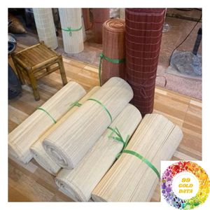 Paravent en bambou naturel décoratif pour l'ombrage contre le soleil et le vent, idéal pour patio, balcon, jardin, café et espaces extérieurs. - Product Image 5