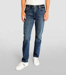 Jean Homme Coupe Bootcut Vintage Personnalisé 100% Coton Séchage Rapide Délavé Taille Mi-Haute Léger Couleur Unie - Product Image 3