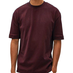 เสื้อคอเต่าของผู้ชายผ้าฝ้าย100% เสื้อยืดผ้านิ่มปักโลโก้ฤดูร้อน - Product Image 2