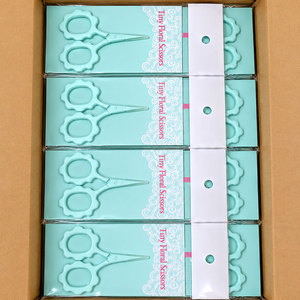 Tijeras Premium para Bordado Floral con Diseño de Menta, con Empaque de Venta al por Menor, Herramienta de Corte de Hilo para Costura y Manualidades con Punta Fina - Product Image 1