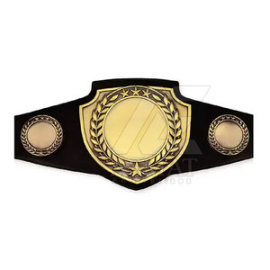 Cinturón de Campeonato de Lucha Libre de Primera Clase, Tamaño Adulto, para Coleccionistas de Lucha Libre, Cinturón con Placa Metálica Premium para Exhibición - Product Image 4