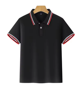 Uniforme scolaire d'été pour enfants, manches courtes, multicolores, logo personnalisé, t-shirts unis pour enfants, bébés garçons, polos - Product Image 1