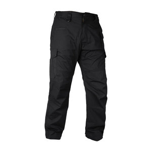 Pantalon cargo vert olive pour homme, plusieurs poches, style workwear en toile, respirant, poids moyen, coupe droite, fermeture boutonnée - Product Image 3