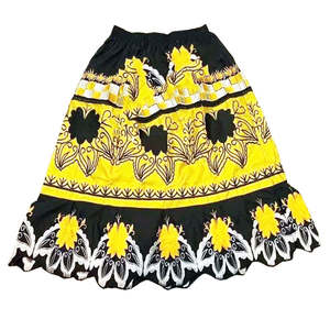 Faldas Polinesias Personalizadas de Alta Calidad para Mujer, Transpirables, de Algodón, Estilo Casual de las Islas del Pacífico, con Bordado - Product Image 2