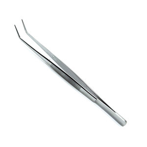 Pince à pansements dentaires classique en acier inoxydable, à prise lisse - Product Image 1