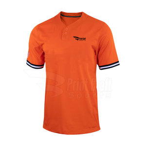 เสื้อเบสบอลสองกระดุม ผลิตจากวัสดุคุณภาพดีที่สุด สีตามสั่ง เสื้อเบสบอลสองกระดุมคุณภาพเยี่ยม - Product Image 2