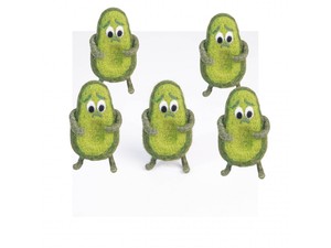 Juguete de Aguacate de Fieltro de Lana Hecho a Mano, Adorno Adorable, Juego de Imitación, Regalo para Niños - Product Image 5