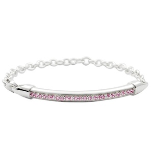 Pulseras de Plata de Ley 925 con Circonita de Diseño Moderno para Mujer, Regalo para Bodas y Fiestas - Product Image 5