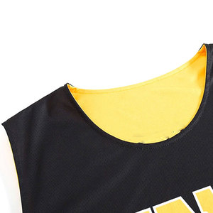 Maillot de basket sans manches léger, respirant et à séchage rapide, 100 % polyester, prix abordable, dernier design, best-seller en ligne - Product Image 3