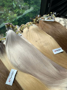 Extensiones de cabello a granel Producto de Venta caliente 2025 Muchos colores natural recto 100% cabello vietnamita Super Double Drawn - Product Image 6
