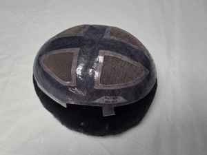 Peluca de Cabello Indio Sky Light con Frente de Encaje para Hombre, 100% Cabello Humano Remy, Prótesis Capilar Cap-Taz Hair BD - Product Image 4