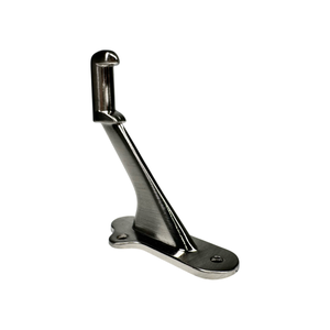 Satin nickle Tường Gắn bản lề kim loại tay vịn Chân đế với ốc vít - Product Image 1