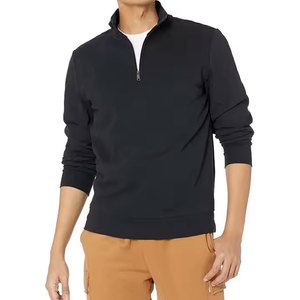 เสื้อสเวตเชิ้ตแบบซิปครึ่งตัว ระบายอากาศได้ดี สีตัดกัน ขนาดสั่งทำได้  เสื้อผ้าพื้นฐาน ดีไซน์ล่าสุด - Product Image 1