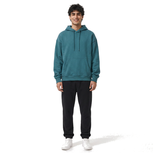 Sudadera con Capucha Personalizada para Hombre, Sudadera Extra Grande de Felpa Premium, Estilo Urbano, con Logotipo Personalizado con Pedrería y Detalles de Moda - Product Image 1