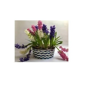 Bone Inlay Buffalo Bone Horn <b>Flower</b> Planter Handmade Shape Art Deco Style Floor Vase Home Decoration Luxury Diwali Product - Product Image 1