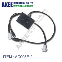 Nuevo Sistema de Masaje Universal para Asientos de Auto AKEE, 1 Juego de Motores Vibratorios Integrados, Sistema Eléctrico DC12V/24V, Control Remoto Ergonómico