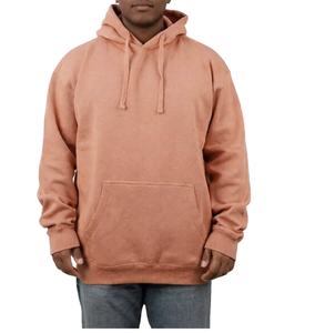 Sudadera con Capucha Extra Grande para Gimnasio, Hombros Caídos, Tejido Grueso de Felpa CVC, Corte Holgado para Hombre, Sudadera con Bolsillo Tipo Canguro - Product Image 1