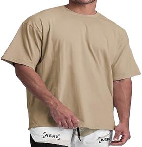 T-shirts pour hommes de haute qualité, nouvelle arrivée, design personnalisé sur le devant, 100% coton, motif uni, prix bas, service OEM, vente en gros - Product Image 2