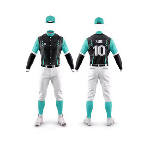 Best Design Baseball Uniform Comfortable High Quality Sports Wear Light Weight Breathable Baseball Uniform Sports Jerseys - Product Image 5