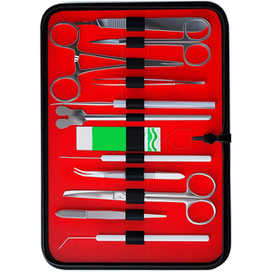 Juego de Instrumentos Quirúrgicos Duraderos de Acero Inoxidable, Kit de Herramientas Médicas Profesionales para Cirujanos y Uso Hospitalario - Product Image 2