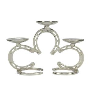 Handmade 3 Arms Horse <b>Shoe</b> Style Candle Jar Stand Event Supplies Table <b>Decorative</b> Candle Holder Hot Sell Latest Arrival - Product Image 2