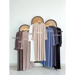 เดรสลำลองจีบระบายพรีเมียมสำหรับผู้หญิง - Product Image 1