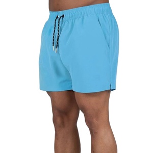 Pantalones Cortos Casuales de Verano para Hombre, con Cordón Ajustable, Cintura Elástica, Holgados, Transpirables, con Logotipo Frontal - Product Image 1