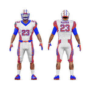 Uniformes de Fútbol Americano Personalizados por Sublimación, Transpirables, de Alta Calidad, Diseño OEM Nuevo para Equipos - Product Image 1
