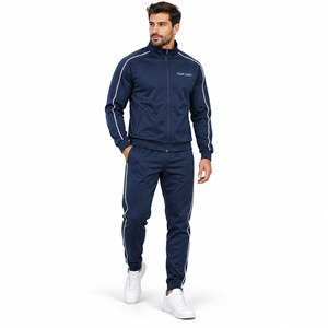 Chándal Deportivo Personalizable Midnight Core Unisex con Cremallera Completa, de Poliéster, para Equipos, con Opciones de Logotipo y Bolsillos Laterales - Product Image 6