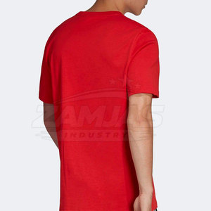 เสื้อยืดผู้ชายคุณภาพสูง ผ้าฝ้ายออร์แกนิค 100% ทรงปกติ รับสกรีนโลโก้ ขายส่ง - Product Image 2