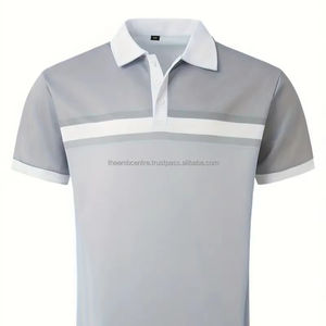 Polo de manga corta para hombre, de buena calidad, logotipo personalizado, peso pesado, longitud larga, polos para hombre - Product Image 1