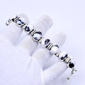 Bracelet ajustable en turquoise de buffle Navajo, bijoux faits à la main en argent sterling, cadeau tendance pour femmes et hommes - Product Image 3