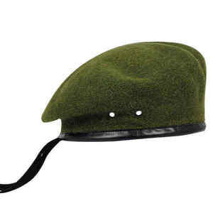 Nouveau style de béret d'entraînement pour homme, confortable, en laine et polyester, casquette de cérémonie pour usage extérieur - Product Image 1