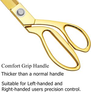 Tijeras de Sastre Profesionales, Tijeras para Tela de Alta Resistencia, Tijeras de Corte Ultra Afiladas de Acero Inoxidable para Costura y Confección - Product Image 4