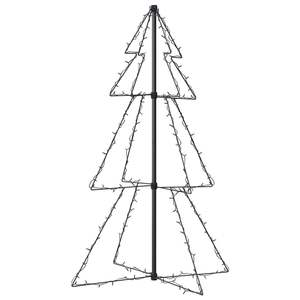 Árbol de Navidad en Forma de Cono con 160 Luces LED, para Interiores y Exteriores, de 3x4 pies - Product Image 5