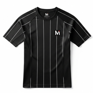 Vêtements de sport, t-shirt de compression sublimé, coupe ajustée, haut de gamme pour hommes, musculation, impression haute densité, vêtements de fitness - Product Image 1