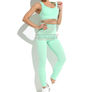 Conjunto de Yoga para Mujer, Último Estilo, MOQ Bajo, Venta Directa de Fábrica, Conjunto de Yoga de Alta Calidad - Product Image 6