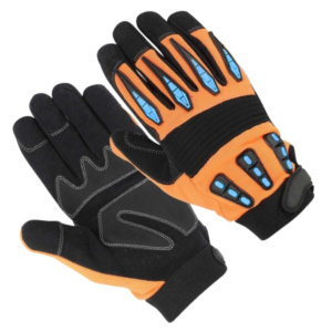 Amara Optimal Hand Anti-Impact Construction Gloves Synthetic Leather TPR Insert Mechanically Heat Abrasion Protection Hands Arms - Product Image 5