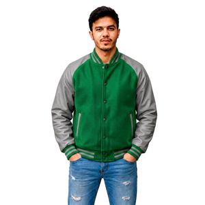 Fabricant de vestes universitaires rétro personnalisées, vêtements de rue vintage, vêtements d'extérieur, vente en gros, vêtements à marque privée, fournisseur OEM - Product Image 3