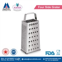 Jumbo formaat handmatige roestvrijstalen rasp & snijder keukengerei groente & fruit snijder Kaddukas metalen snijder & rasp