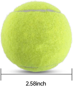 Balles de tennis couleurs personnalisées, balles de sport professionnelles pour l'entraînement et la compétition - Product Image 2