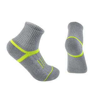 Calcetines Deportivos de Tobillo para Hombre y Mujer, Diseño Personalizado ODM, Transpirables, con Soporte de Arco y Suela Acolchada de Toalla, Fabricante - Product Image 6