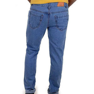 Nouveau jean slim fit pour homme, très tendance, de qualité supérieure, style décontracté, couleur bleue. - Product Image 2