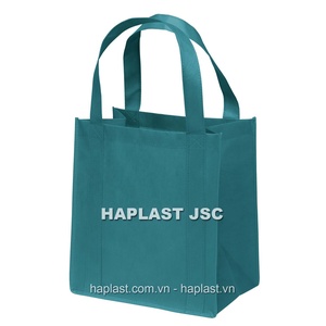 Bolsa de lavandería reutilizable de plástico PP no tejido, reciclable, impresa en huecograbado, resistente, con asa larga. - Product Image 2