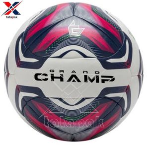 Ballon de football professionnel de haute qualité, personnalisé avec logo, léger, durable, écologique, taille 5 pour entraînement adulte, intérieur/extérieur, thermique - Product Image 1